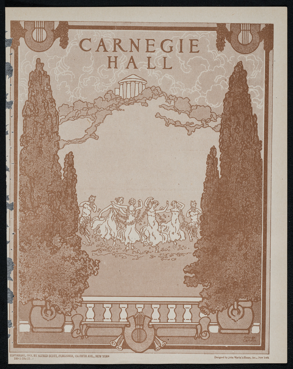 Symphony Concert for Young People, January 29, 1921, program page 1