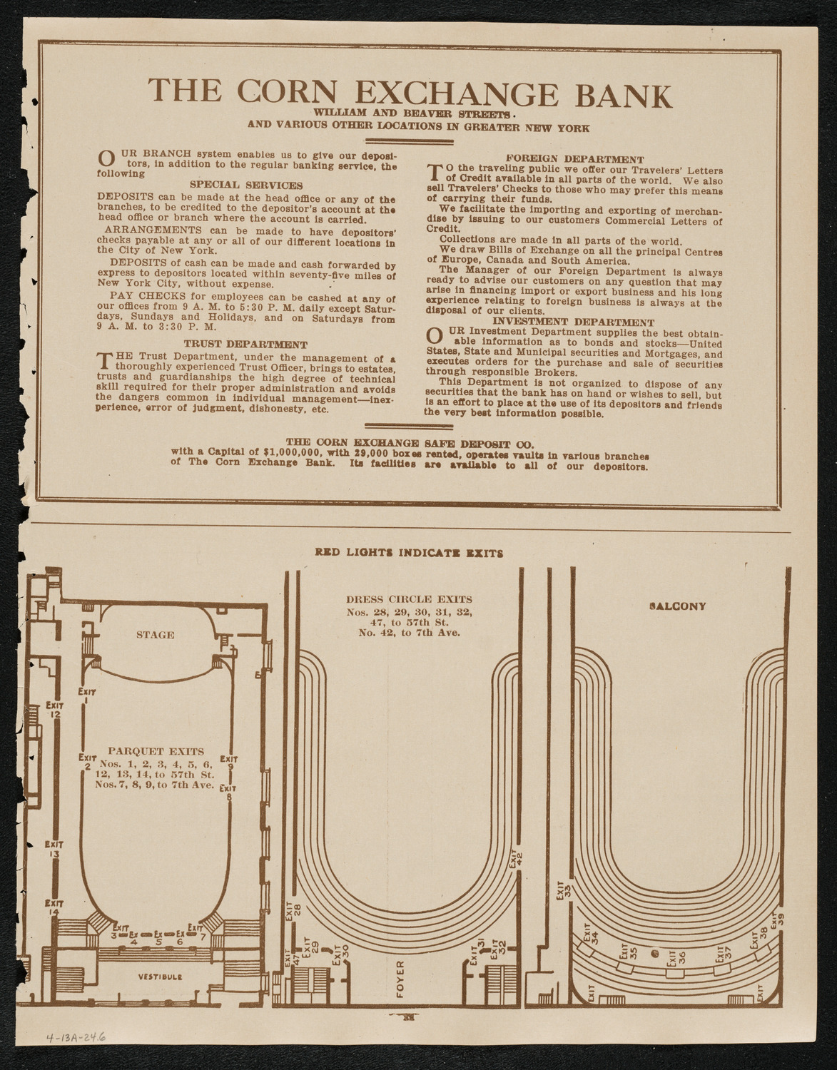 Efrem Zimbalist, Violin, April 13, 1924, program page 11