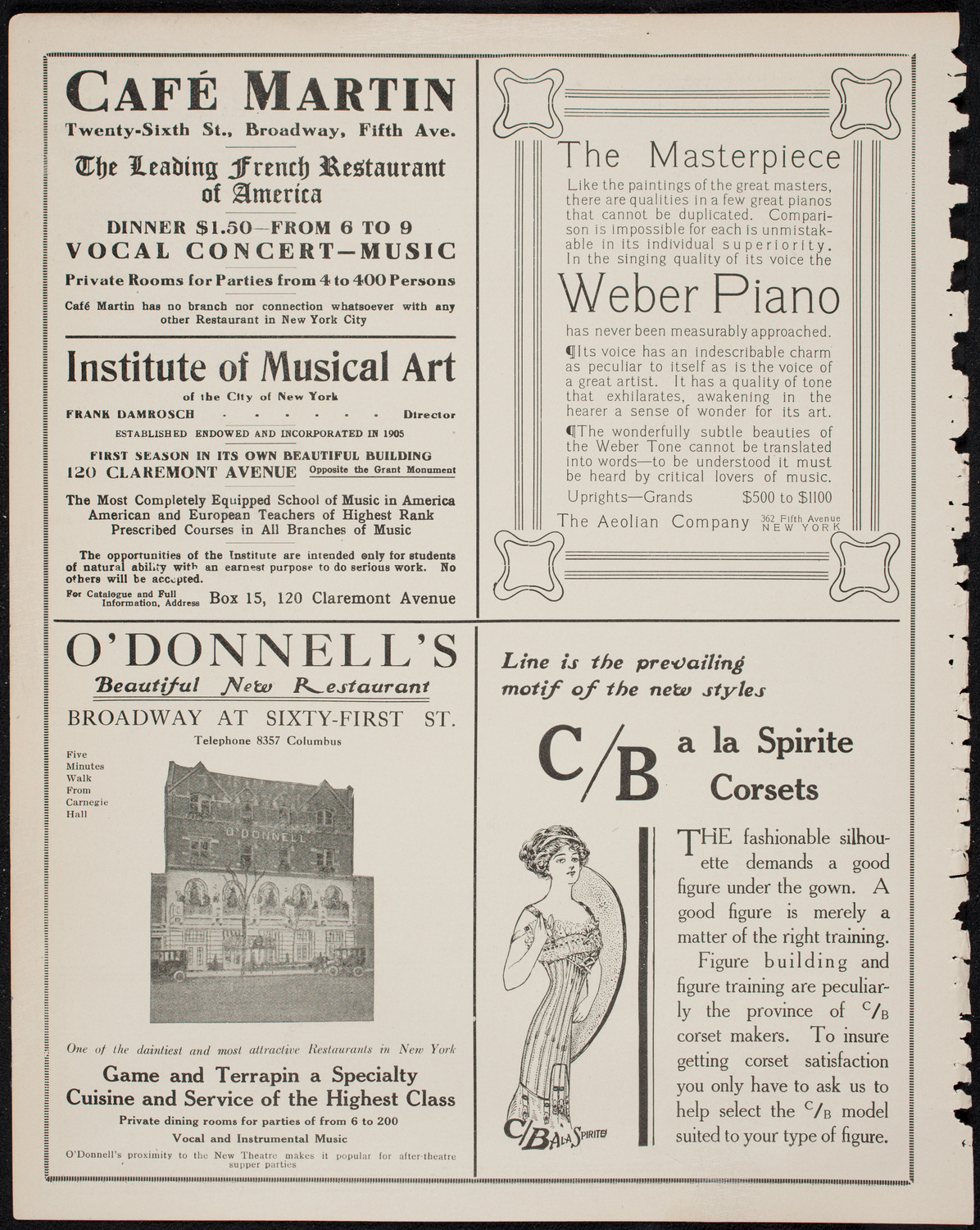 Graduation: New York Law School, June 15, 1911, program page 6