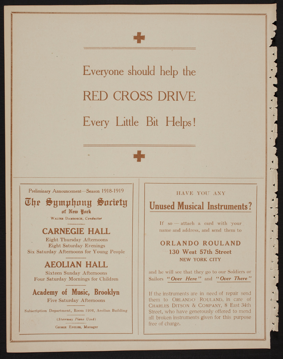 International Music Festival Chorus assisted by People's Choral Union, May 22, 1918, program page 8