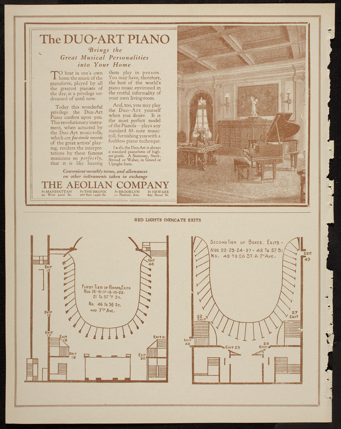 New York Philharmonic, March 5, 1920, program page 10