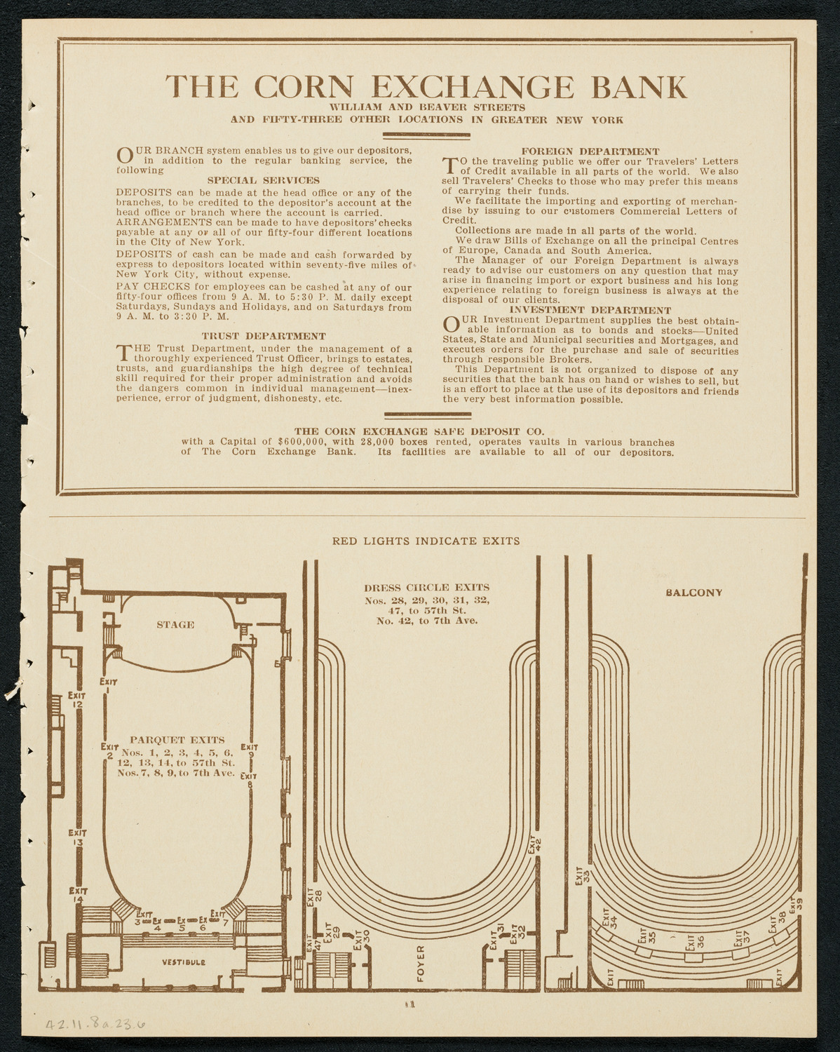 New York Symphony Orchestra: Beethoven Cycle, November 8, 1923, program page 11