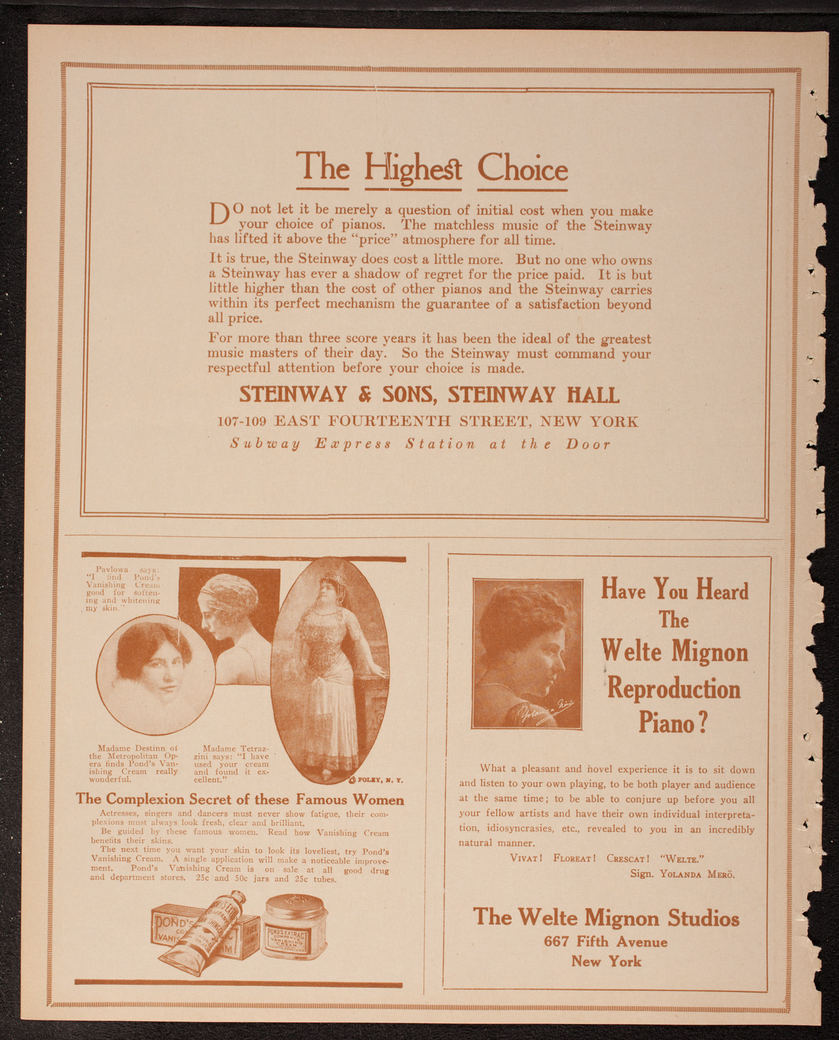 Concert Honoring Morris Winchevsky, March 24, 1917, program page 4