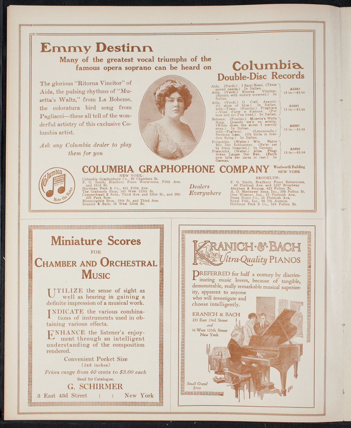 Oratorio Society of New York, December 8, 1915, program page 6