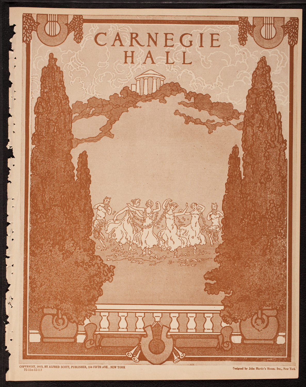 Lecture by Freeman D. Bewley, December 11, 1917, program page 1