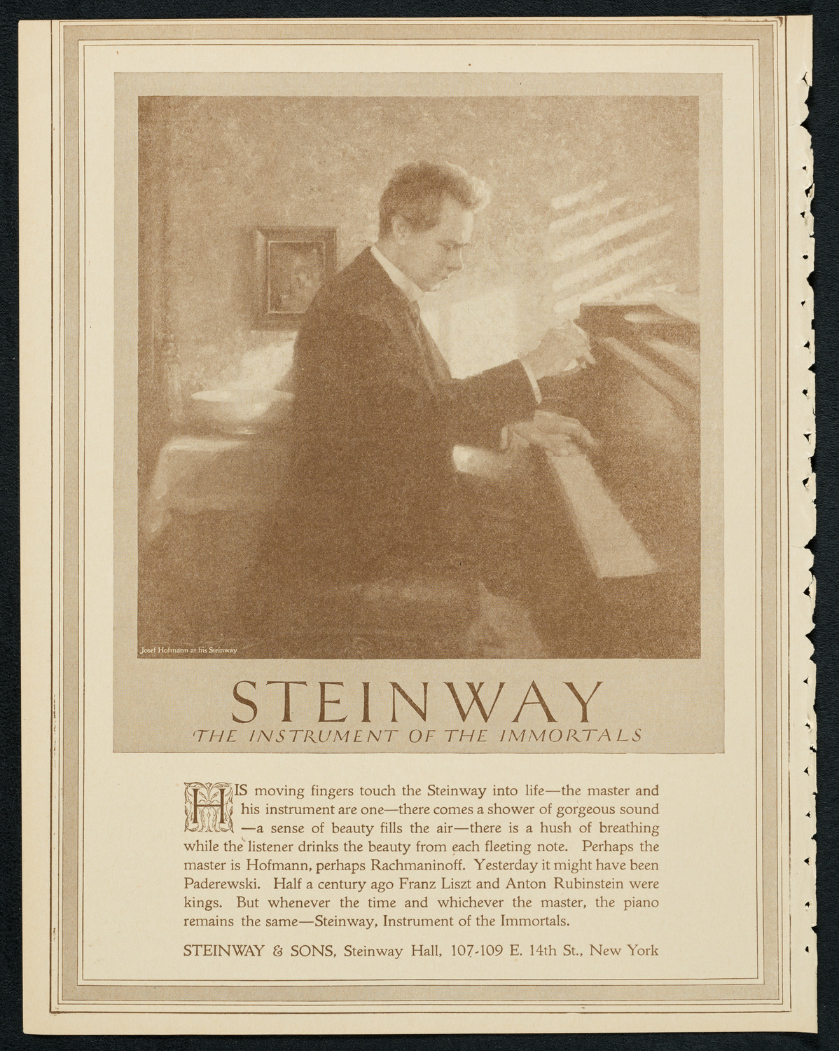 New York Philharmonic, October 25, 1923, program page 4