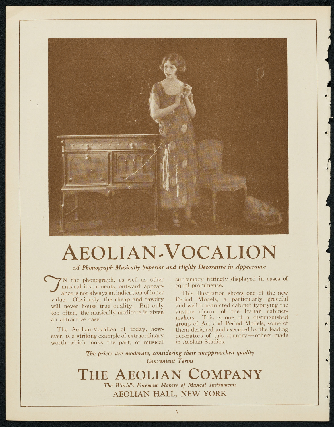 Frieda Hempel, Soprano, November 27, 1923, program page 2