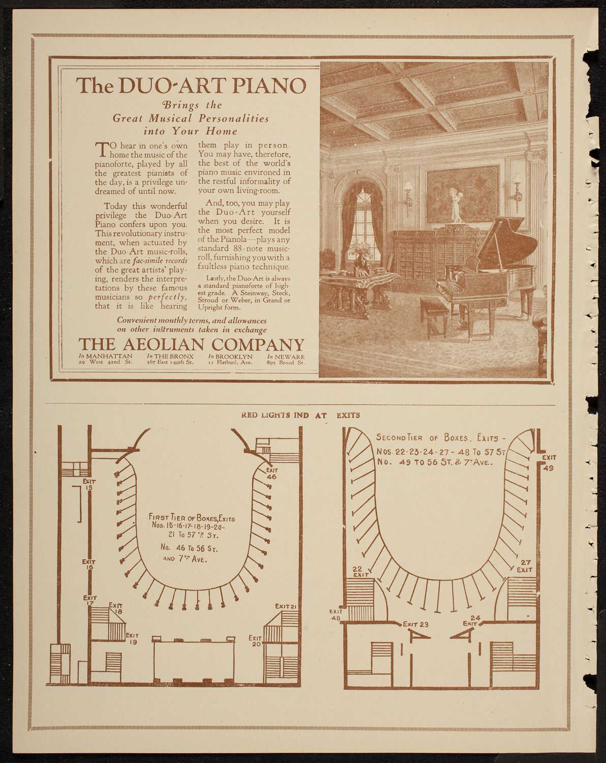 New York Philharmonic, March 25, 1920, program page 10