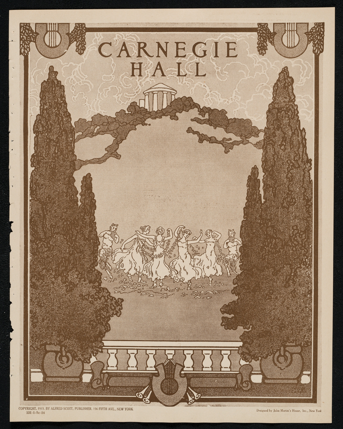 Boston Symphony Orchestra, January 3, 1924, program page 1