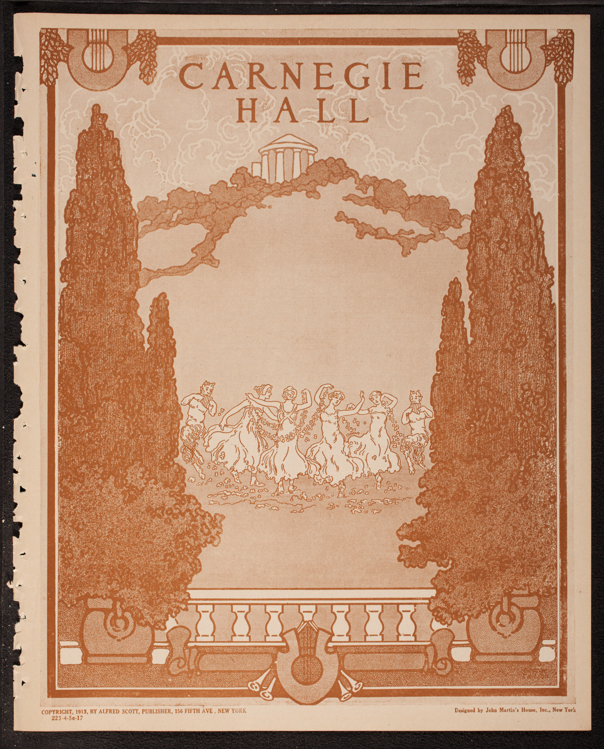 Oratorio Society of New York, April 5, 1917, program page 1