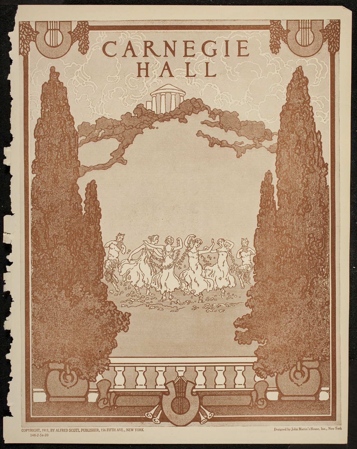 Boston Symphony Orchestra, February 5, 1920, program page 1