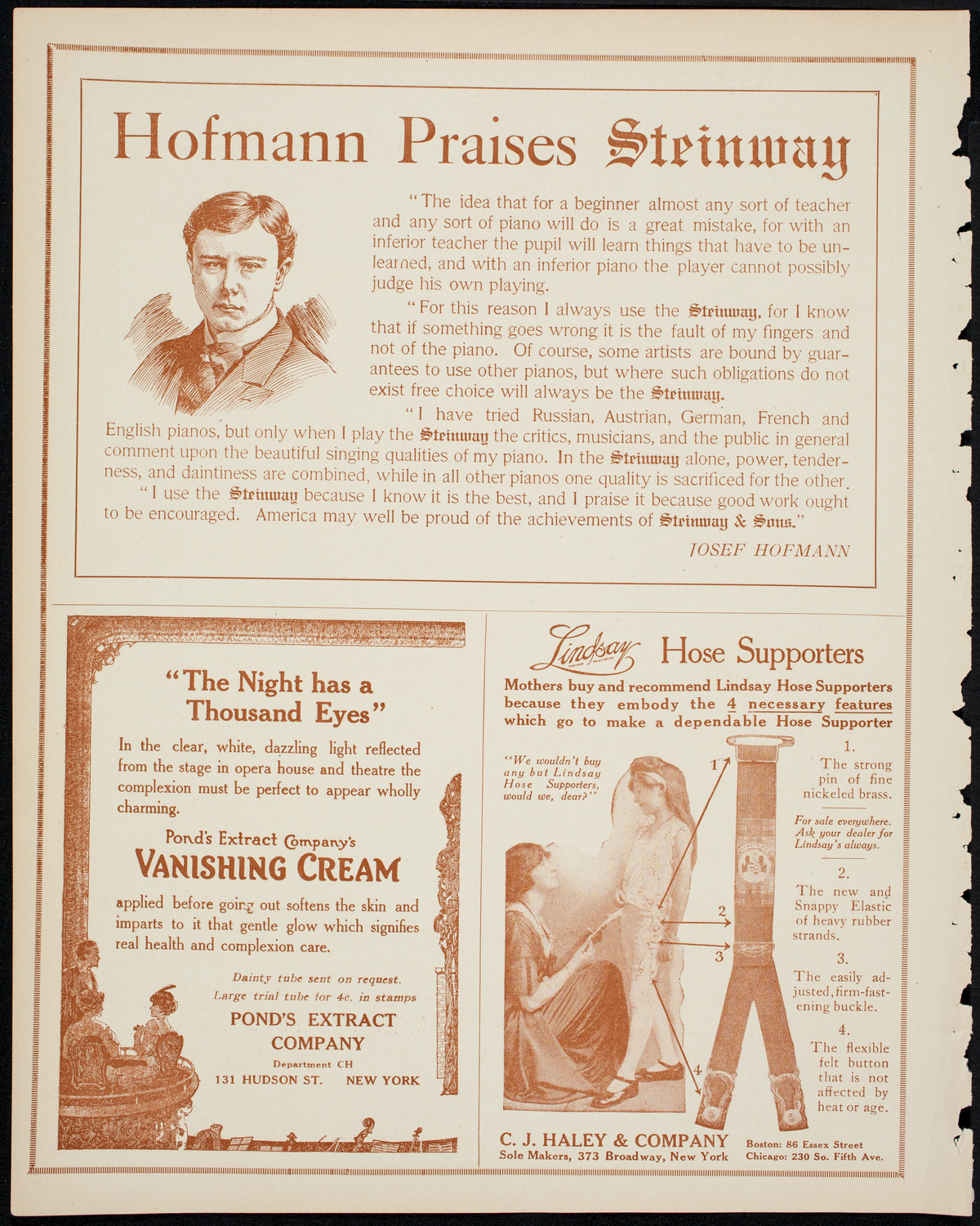 Socialist Music Festival, April 11, 1914, program page 4