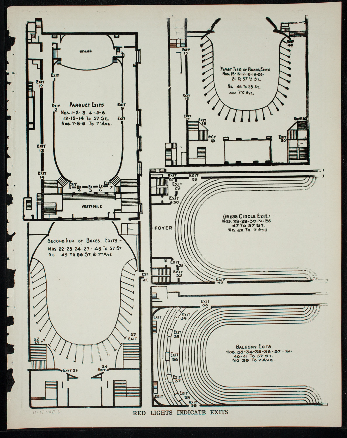 New York Philharmonic, November 15, 1910, program page 11