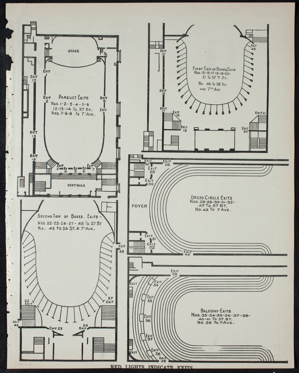 Marcella Sembrich, Soprano, January 24, 1911, program page 11