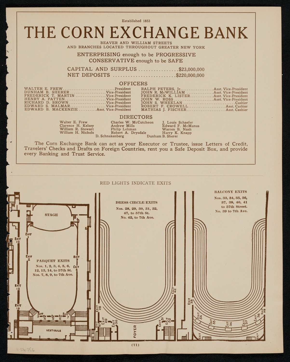 State Symphony Orchestra of New York, October 27, 1925, program page 11