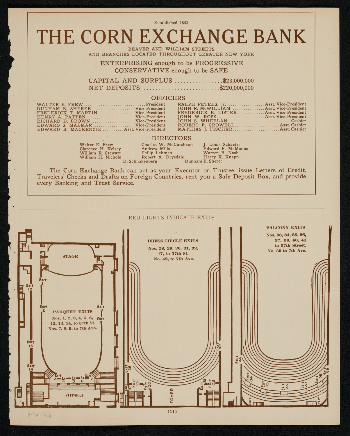 Josef Hofmann, Piano, November 14, 1925, program page 11
