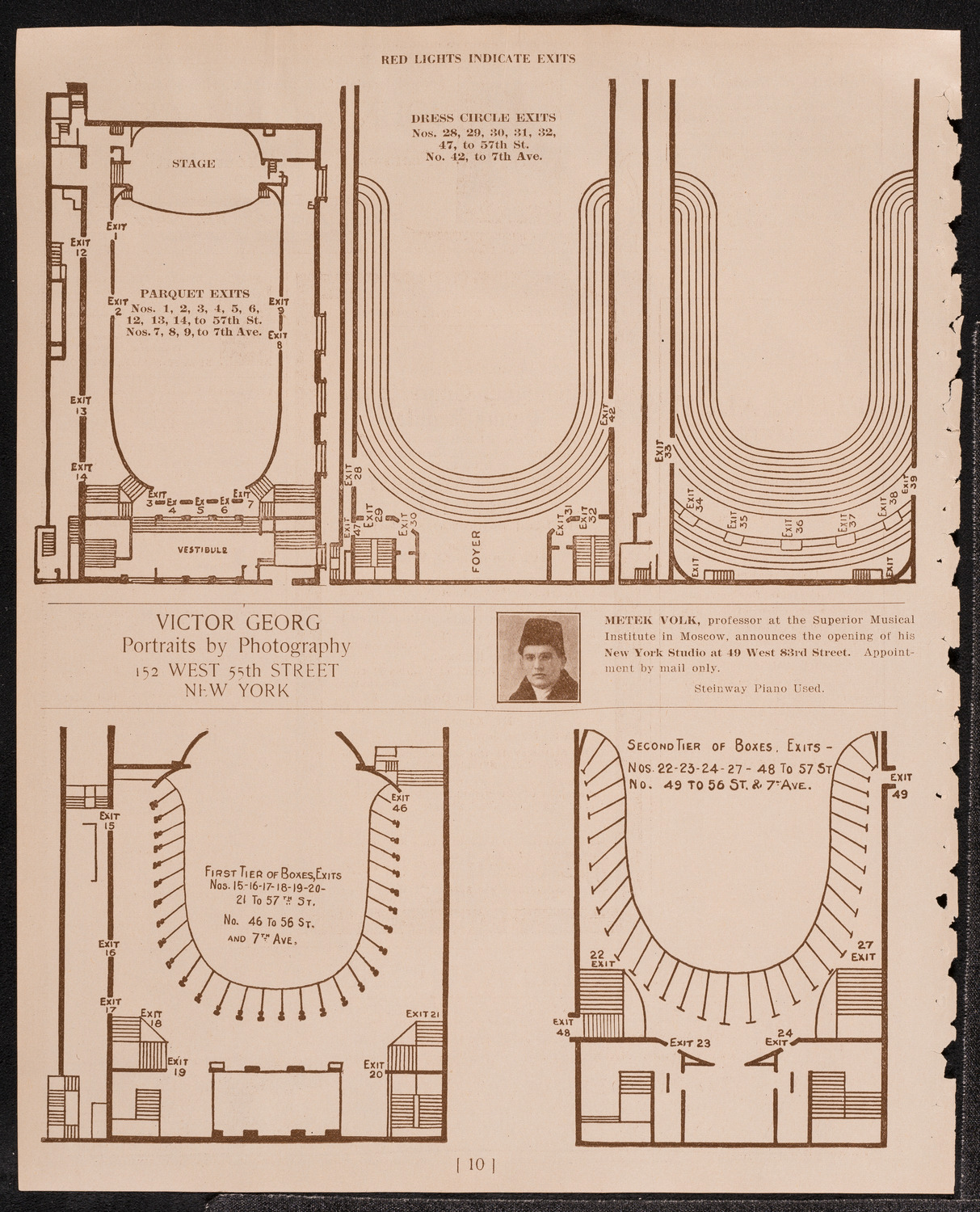 Roosevelt Patriotic Pagaent, October 27, 1921, program page 10