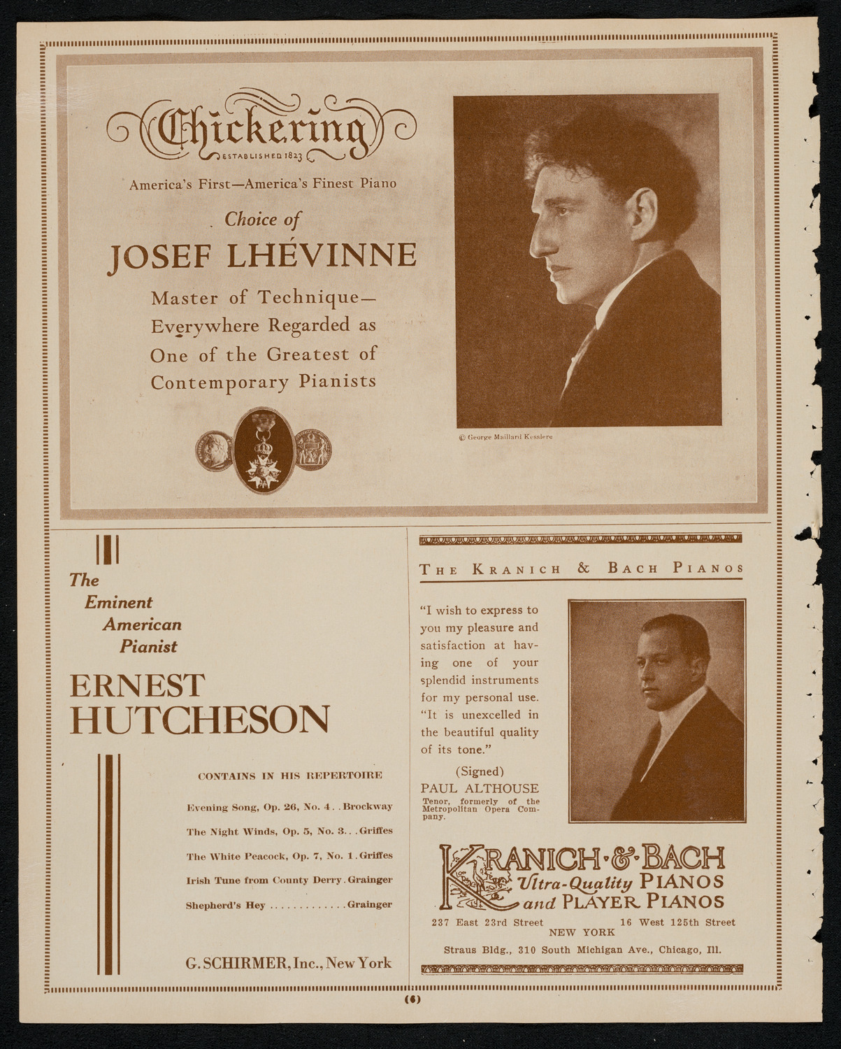 Symphony Concert for Young People, November 28, 1925, program page 6