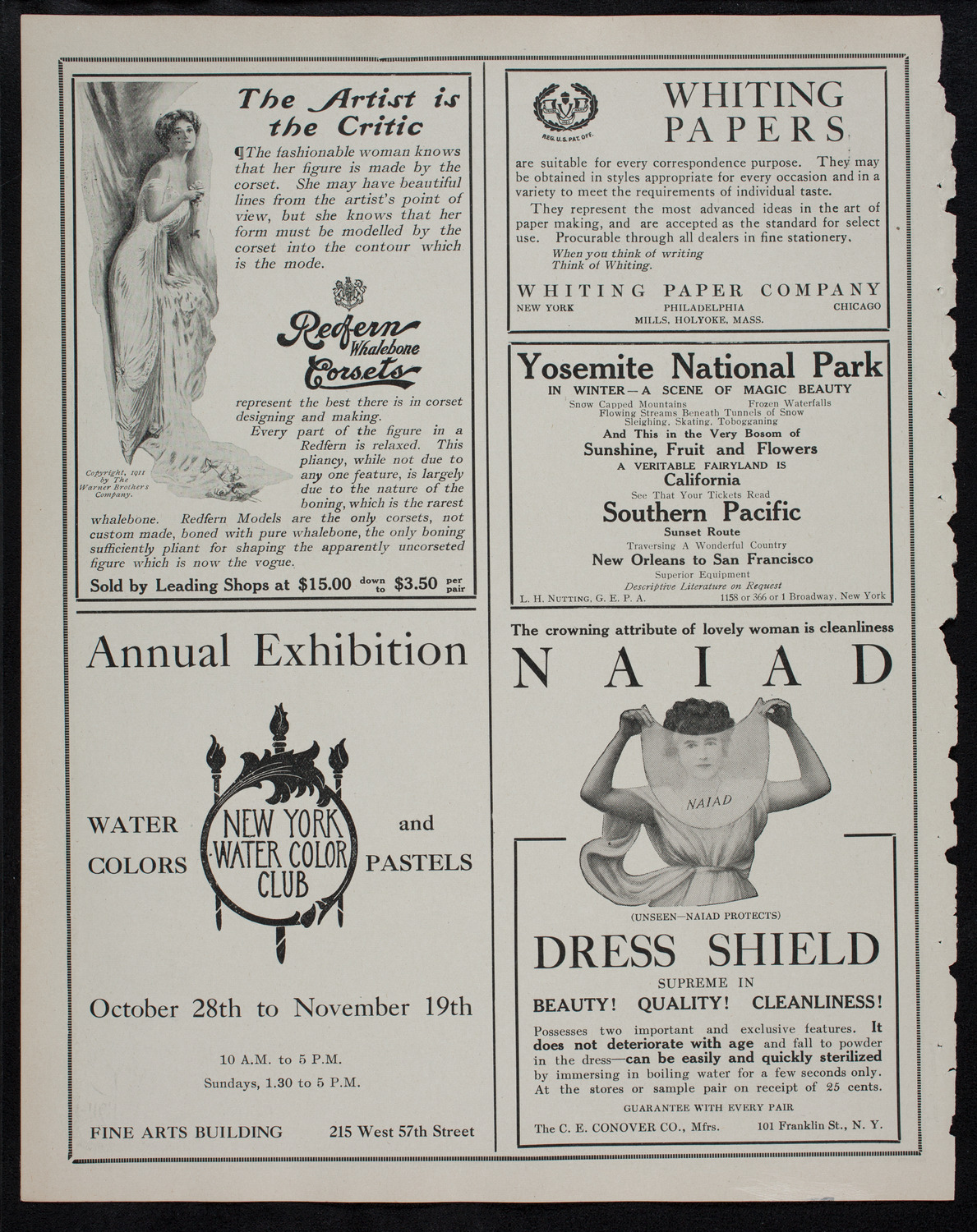 Edward S. Curtis: "The Story of a Vanishing Race", November 15, 1911, program page 2