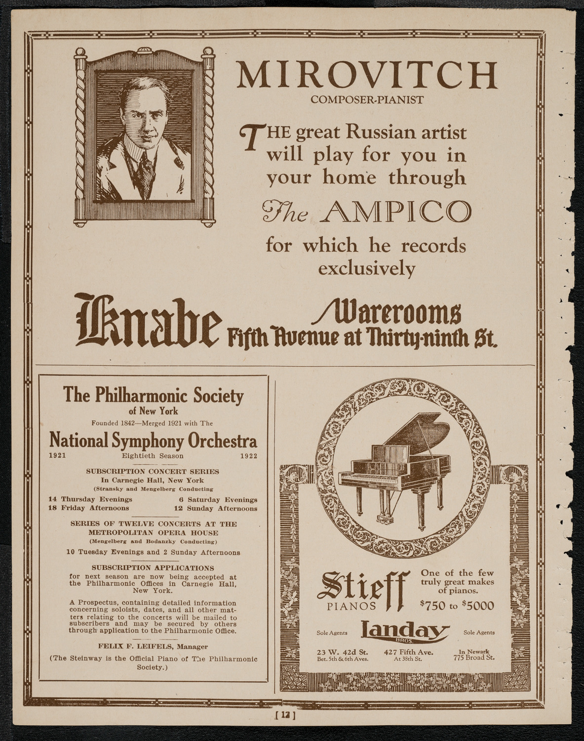 Graduation: Packard Commercial School, May 26, 1921, program page 12