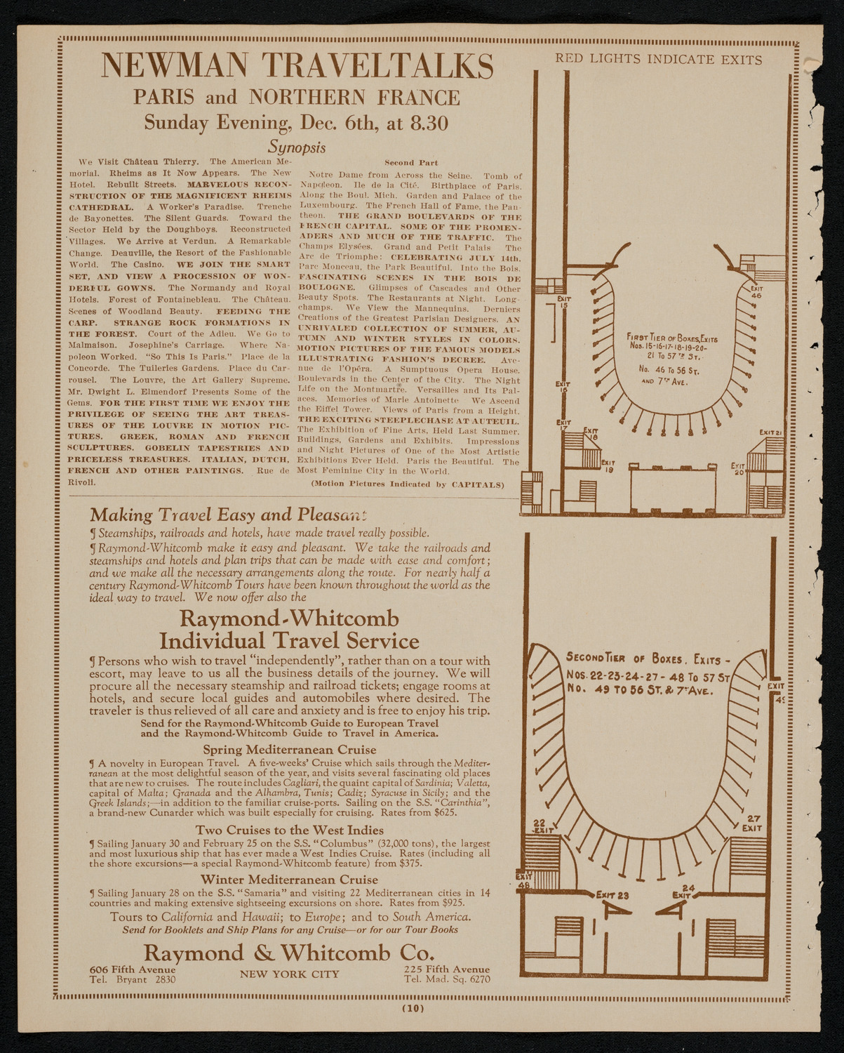 Newman Traveltalks: Vienna and the Tyrol, November 29, 1925, program page 10