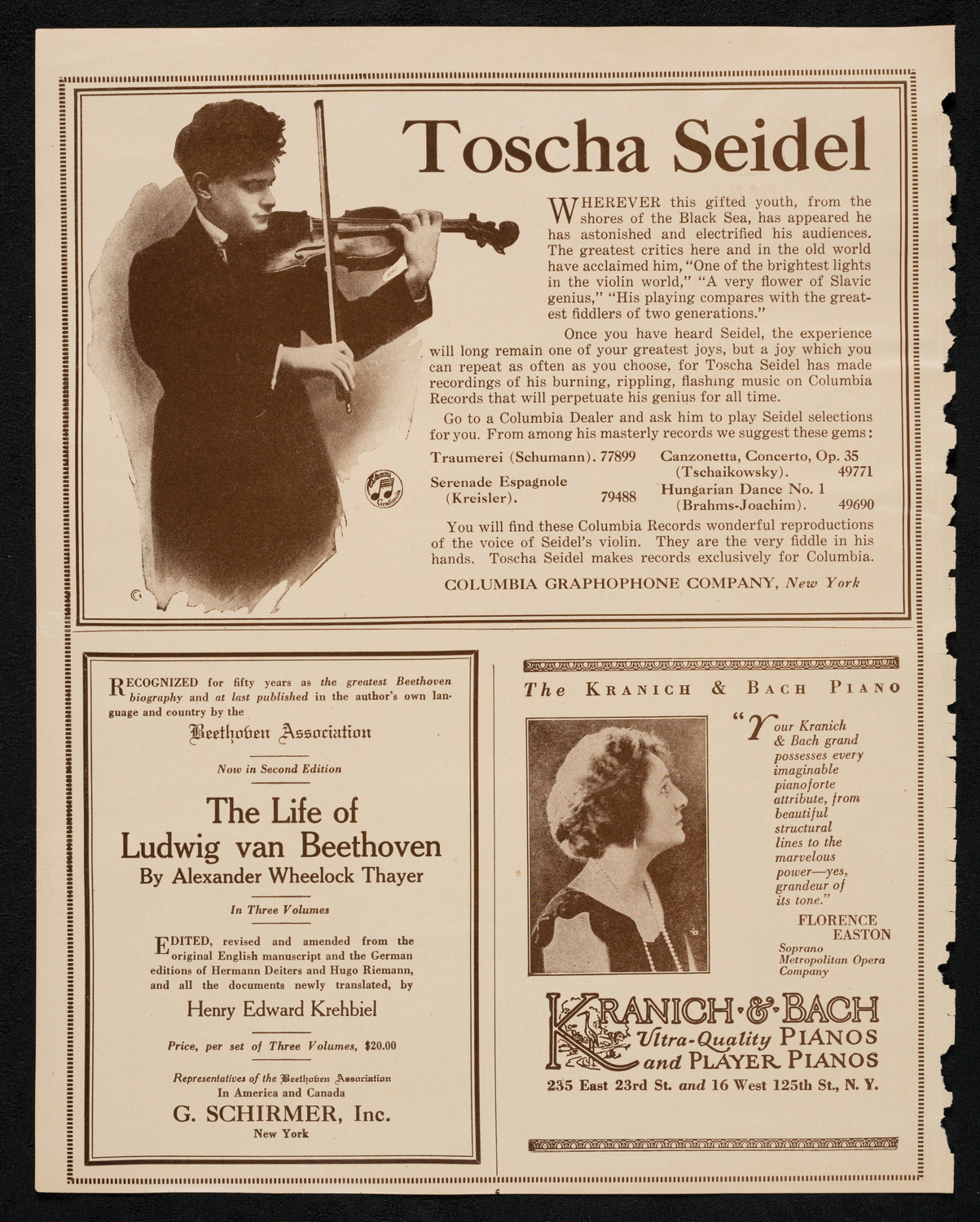 Graduation: New York School of Chiropractic, January 3, 1923, program page 6