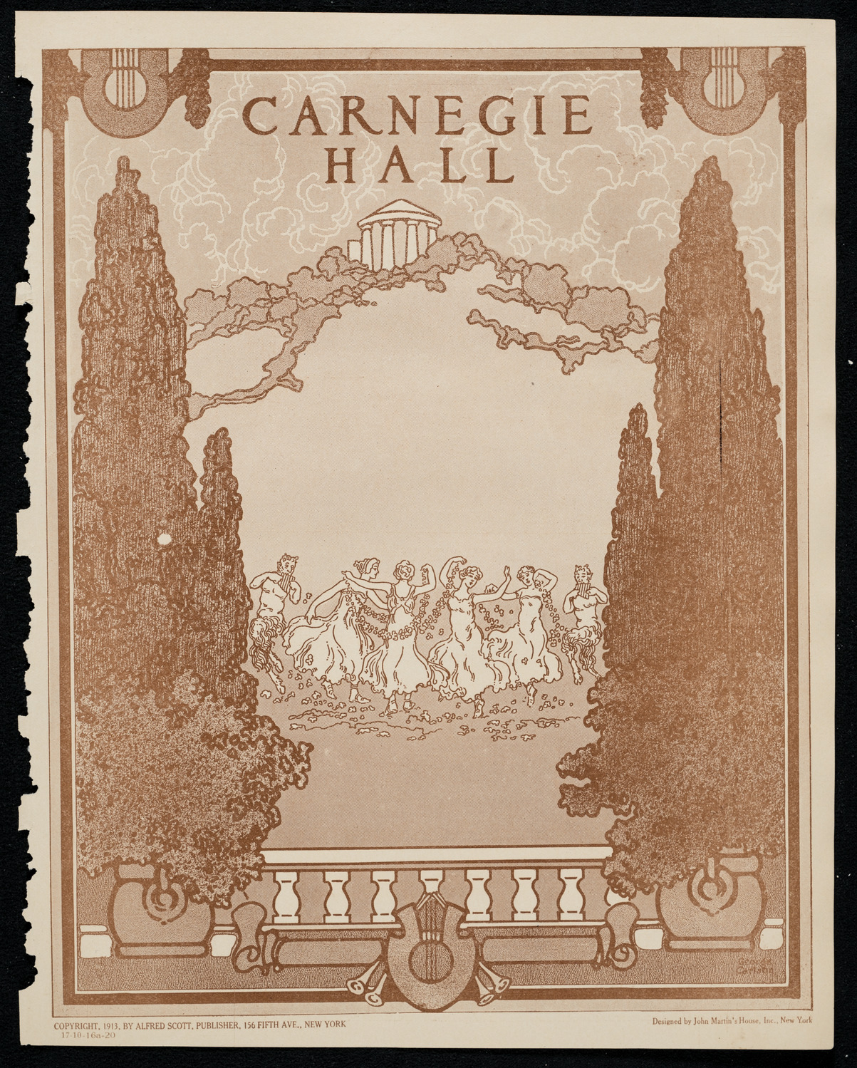 Josef Stopak, Violin, October 16, 1920, program page 1