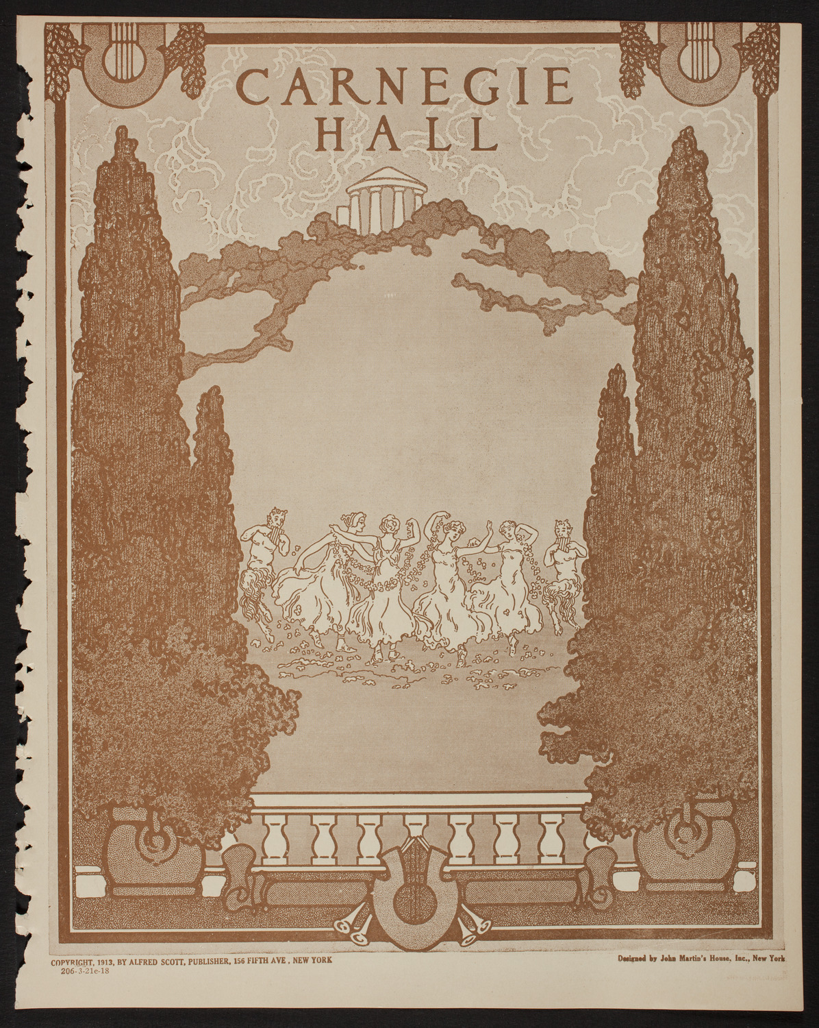New York Philharmonic, March 21, 1918, program page 1