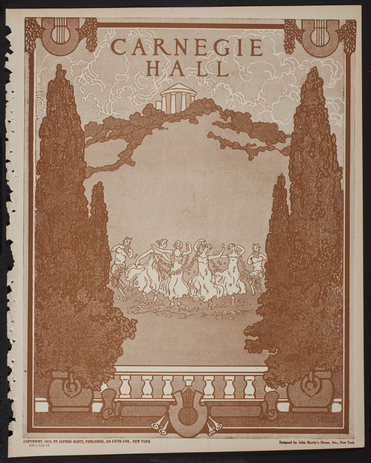 Boston Symphony Orchestra, January 12, 1918, program page 1