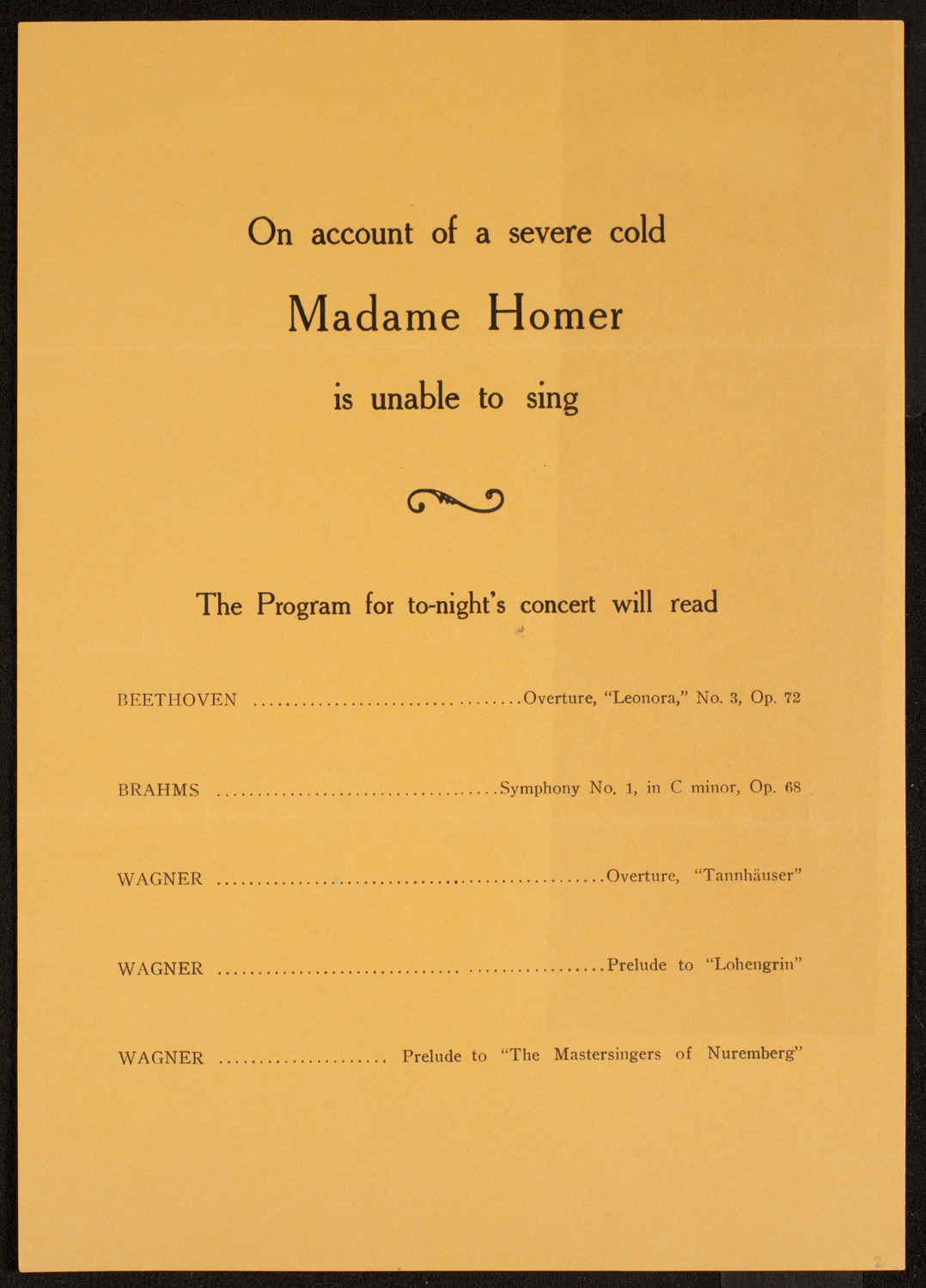 Boston Symphony Orchestra, March 21, 1912, program page 4