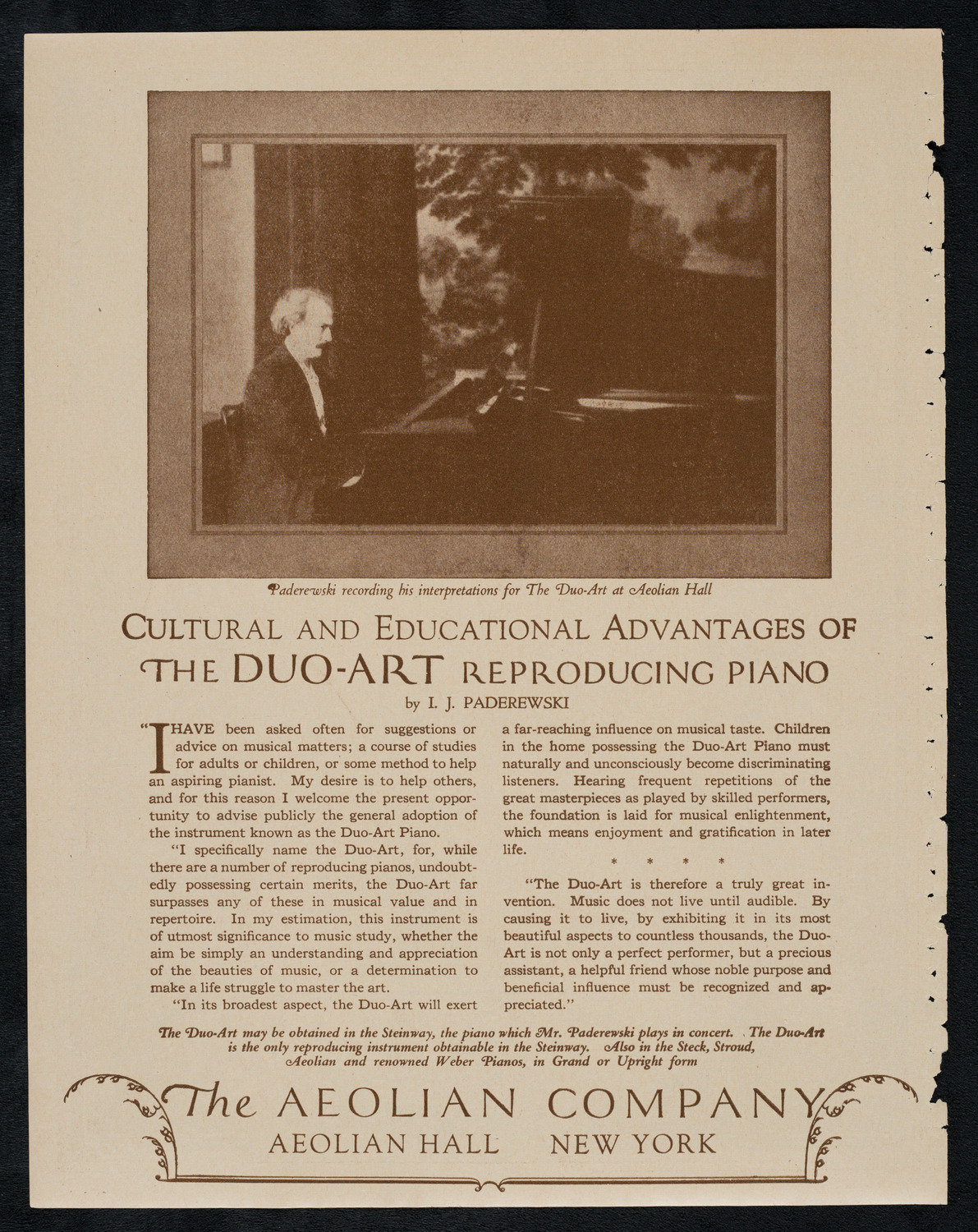 New York Philharmonic, March 23, 1923, program page 2