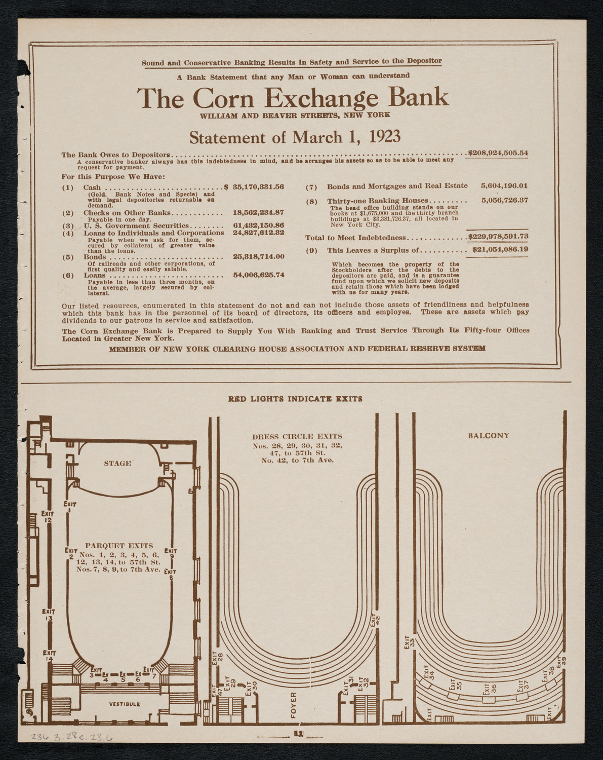 New York Philharmonic, March 28, 1923, program page 11