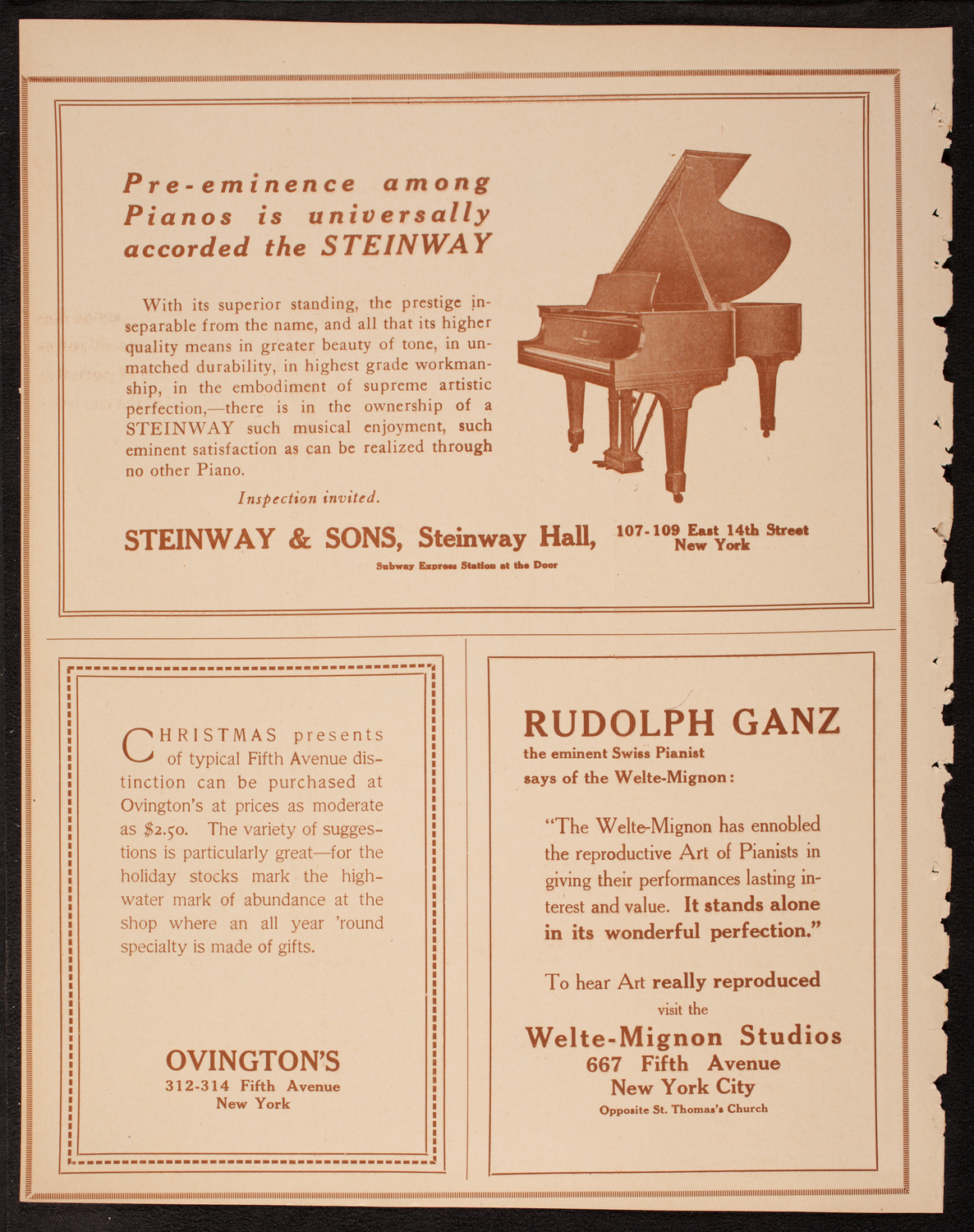 Newman Traveltalks: Our Real American -- The Indian, December 2, 1917, program page 4