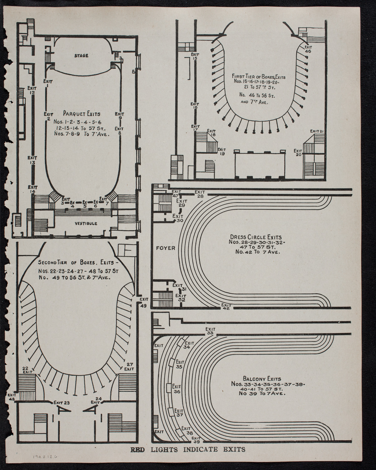 Burton Holmes Travelogue: Paris, February 19, 1912, program page 11