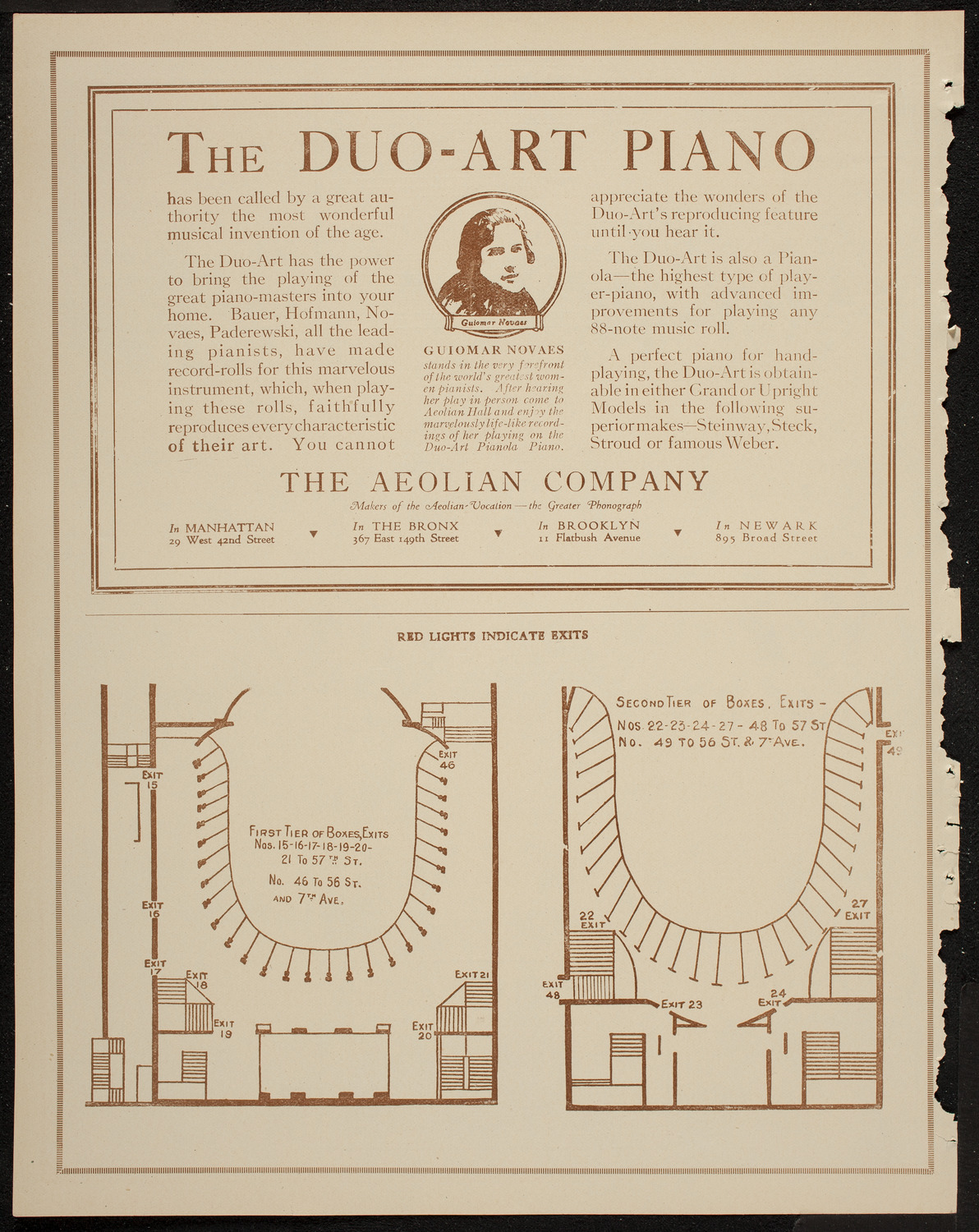 New Symphony Orchestra, February 25, 1920, program page 10