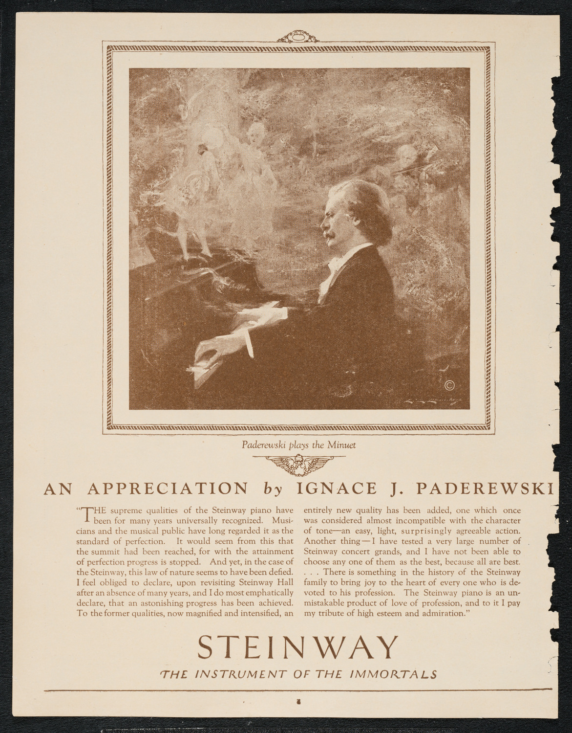 Oratorio Society of New York, November 22, 1922, program page 4