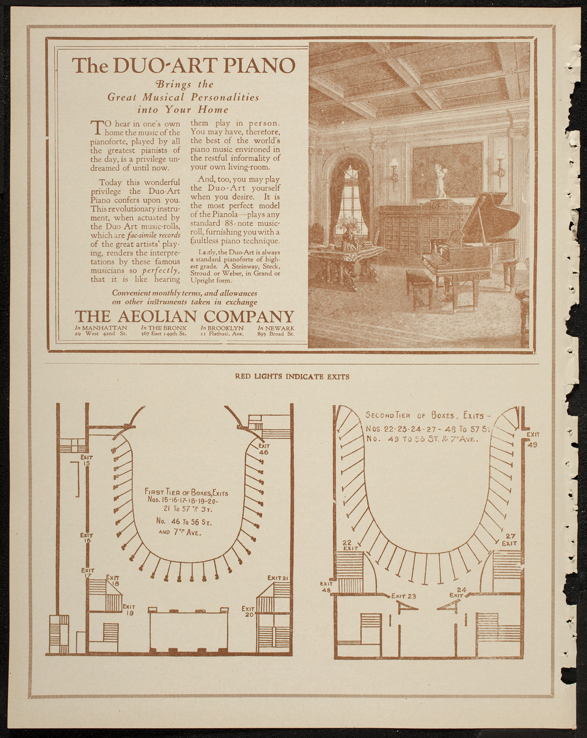 Evening Mail Save-A-Home Fund Concert:, March 3, 1920, program page 10