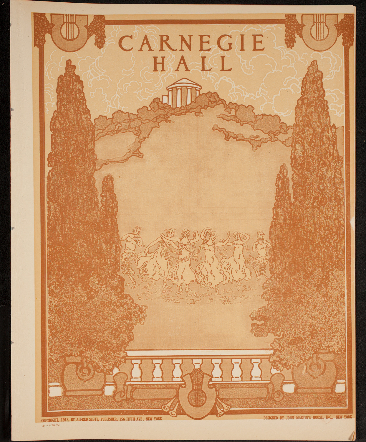 Frances Alda, Soprano, December 1, 1914, program page 1