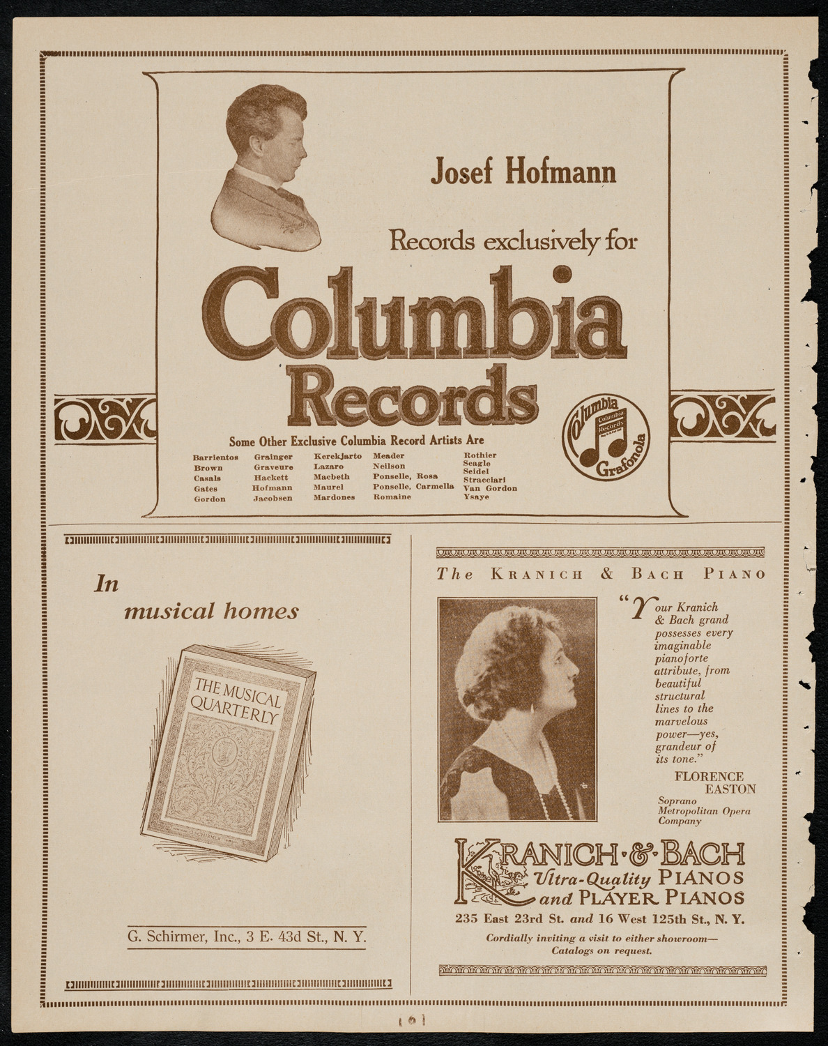 Henri Duval, Violin, February 25, 1922, program page 6