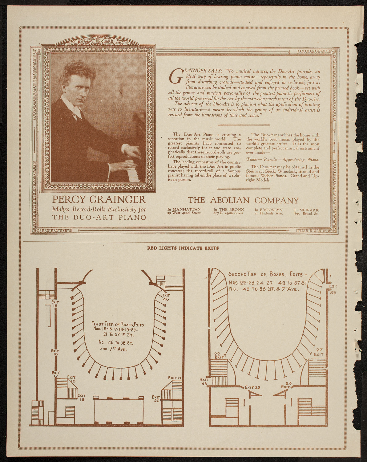 Mecca Temple Ceremonial Session, January 30, 1920, program page 10