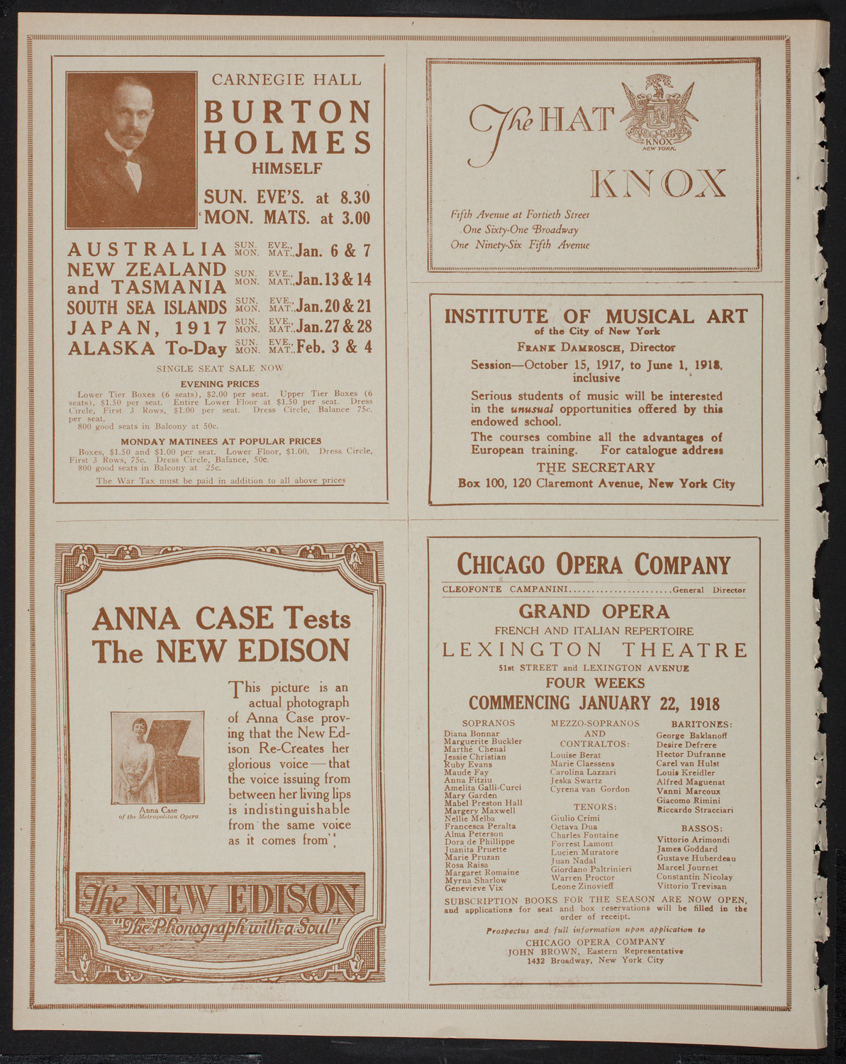 Symphony Concert for Young People, January 5, 1918, program page 2