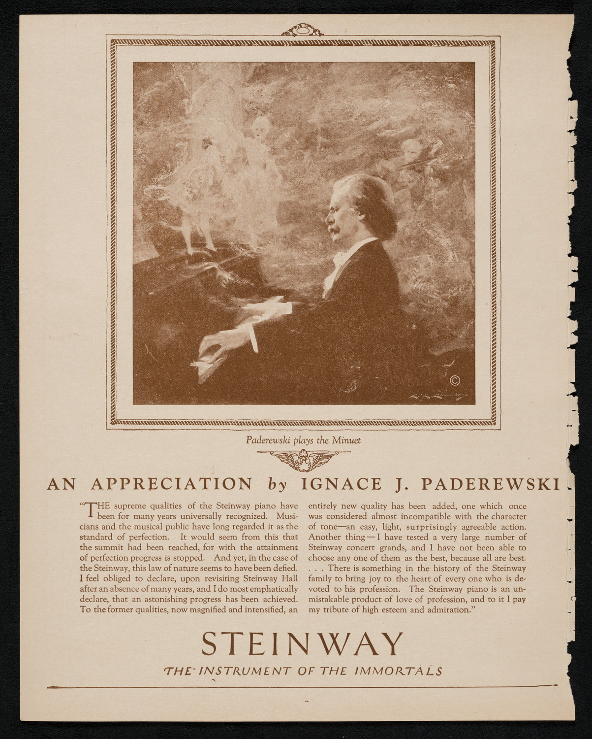 City Symphony Orchestra, January 1, 1923, program page 4