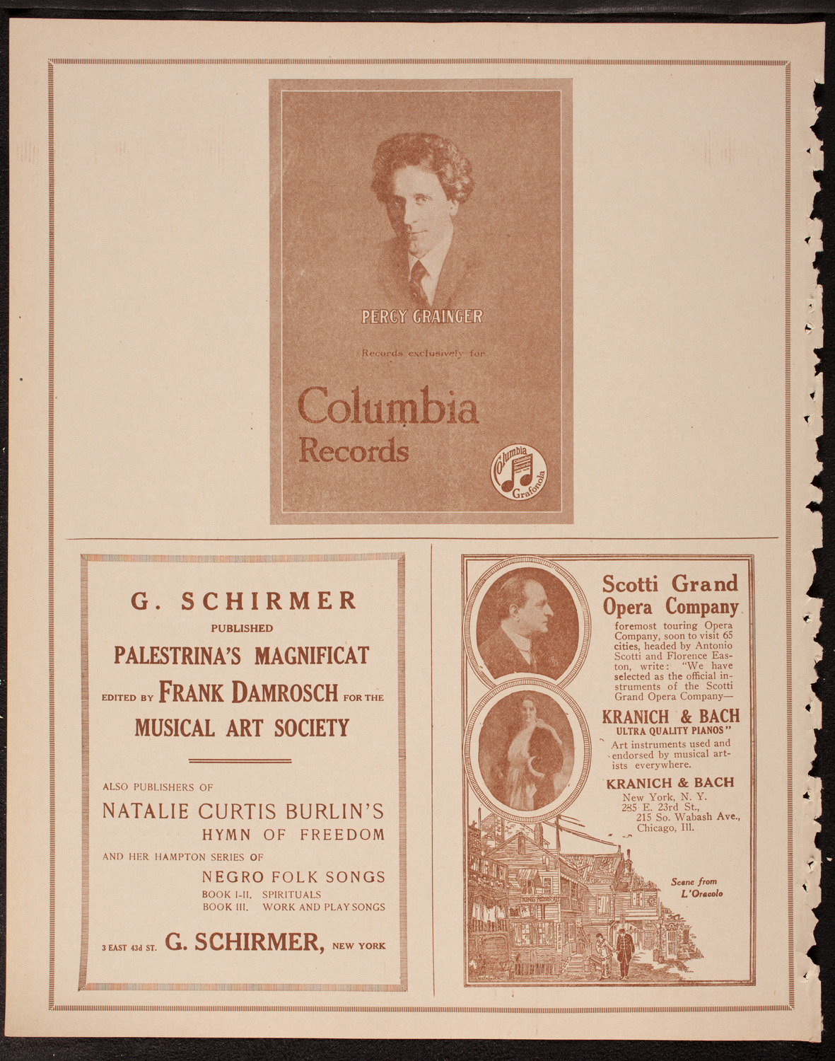 Newman Traveltalks: France Victorious, December 14, 1919, program page 6