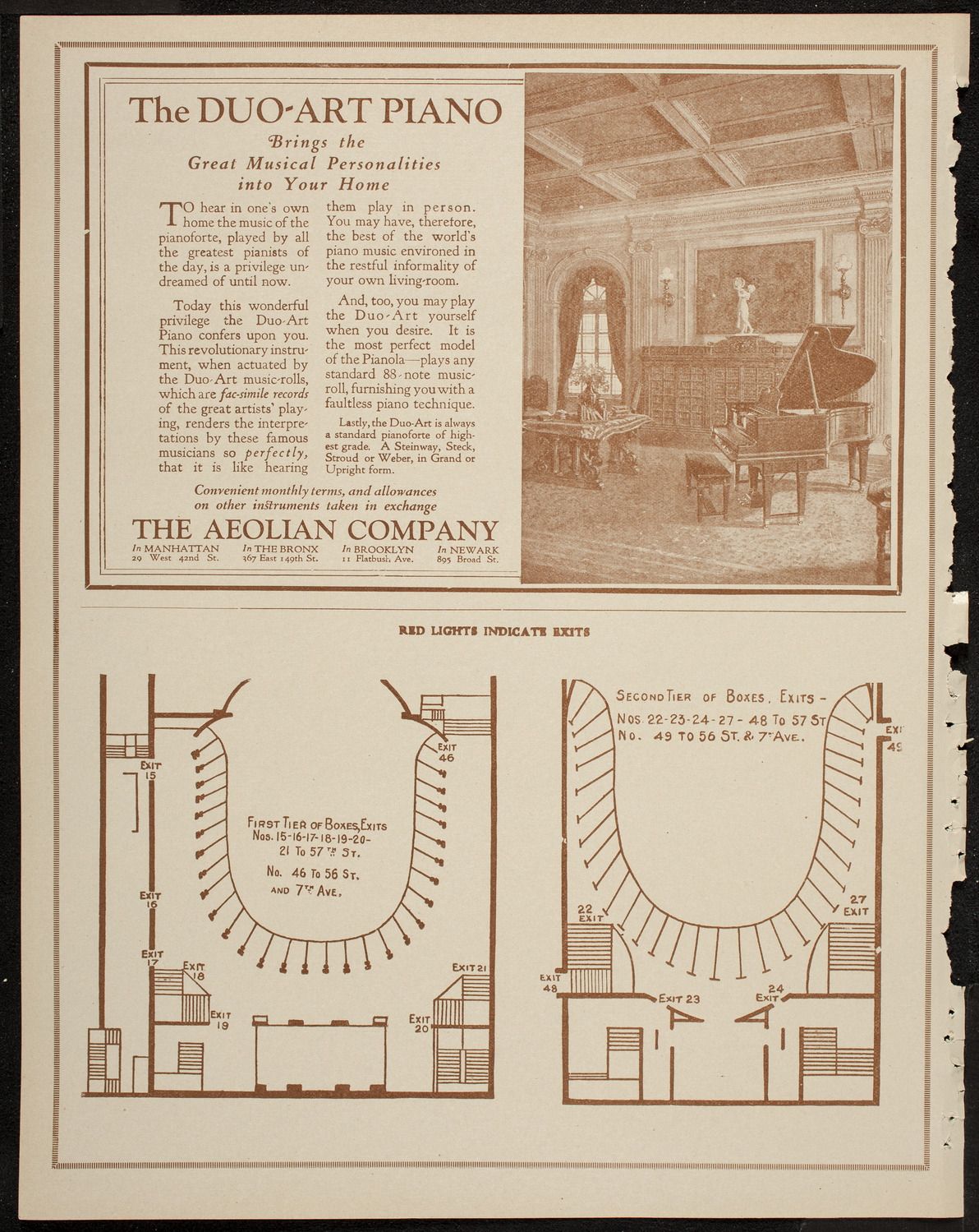 New York Philharmonic, February 29, 1920, program page 10