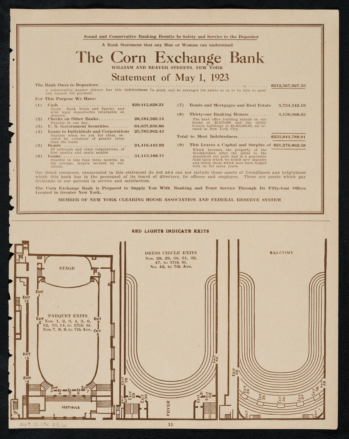 Kriens Symphony Club, May 19, 1923, program page 11