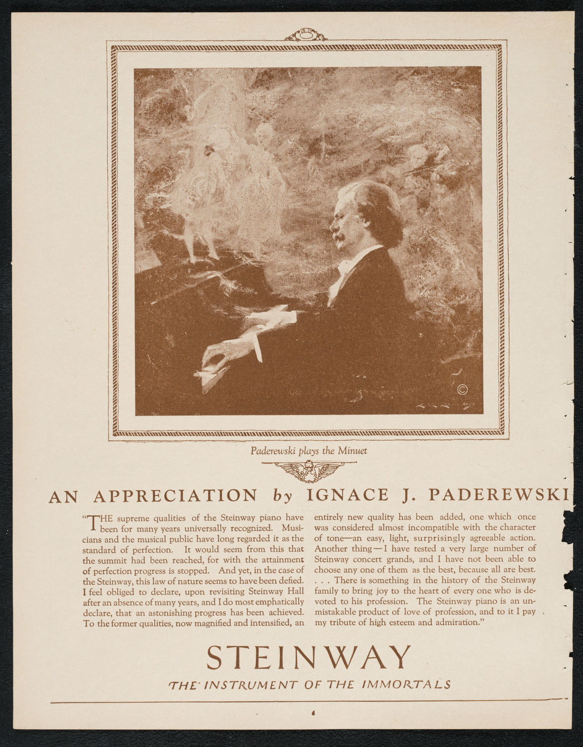 Frieda Hempel, Soprano, November 28, 1922, program page 4