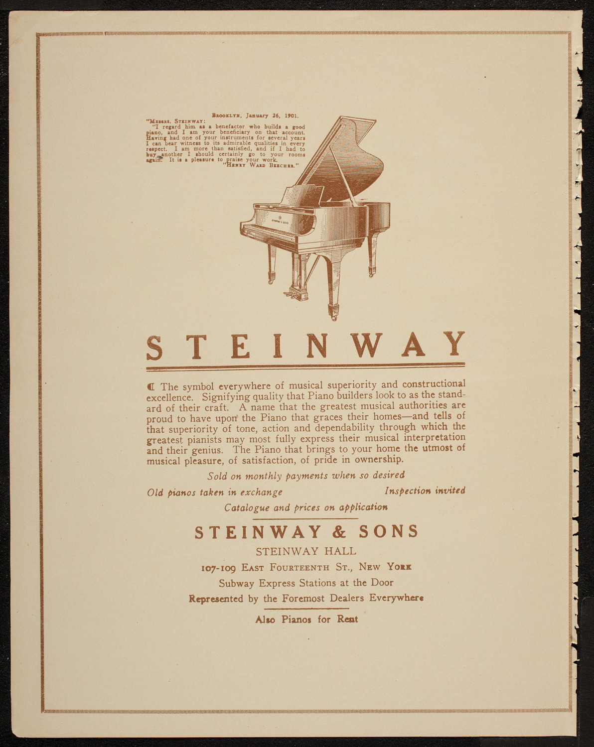 Swedish Choral Club of Chicago, June 11, 1920, program page 4