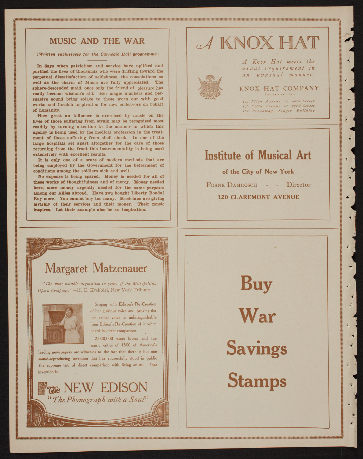 New York Evening Call Tenth Anniversary Celebration, May 26, 1918, program page 2