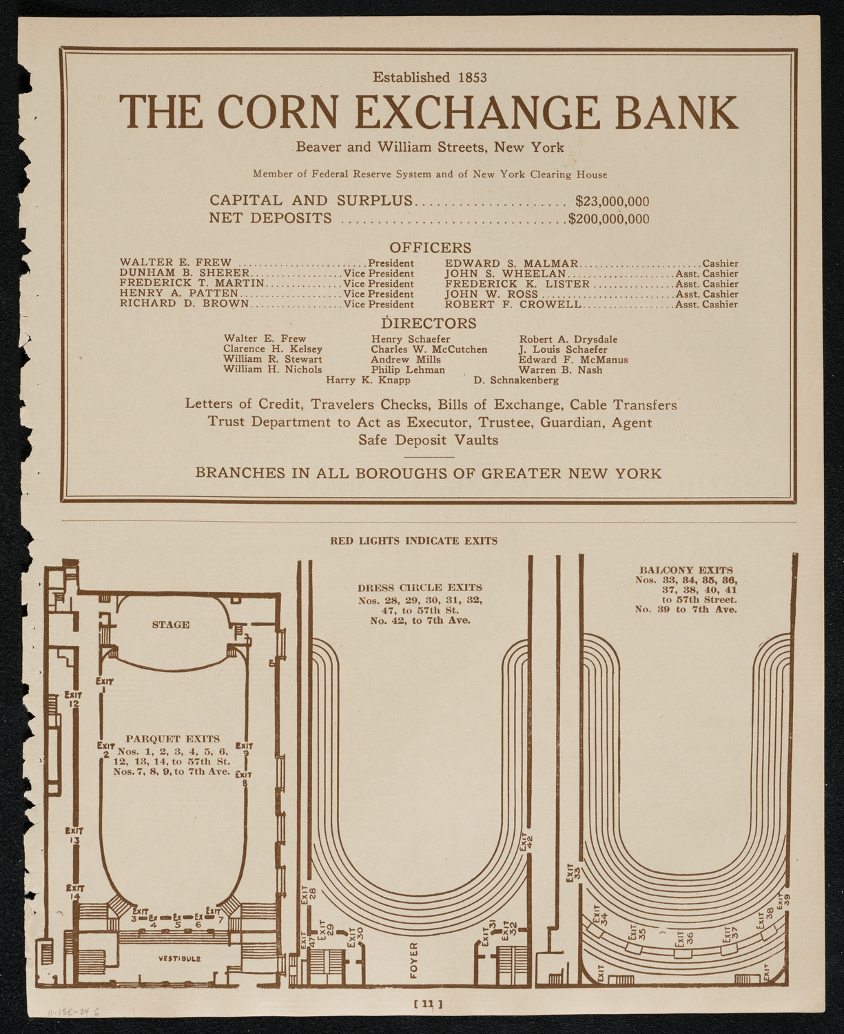 Paul Whiteman and His Orchestra, November 15, 1924, program page 11