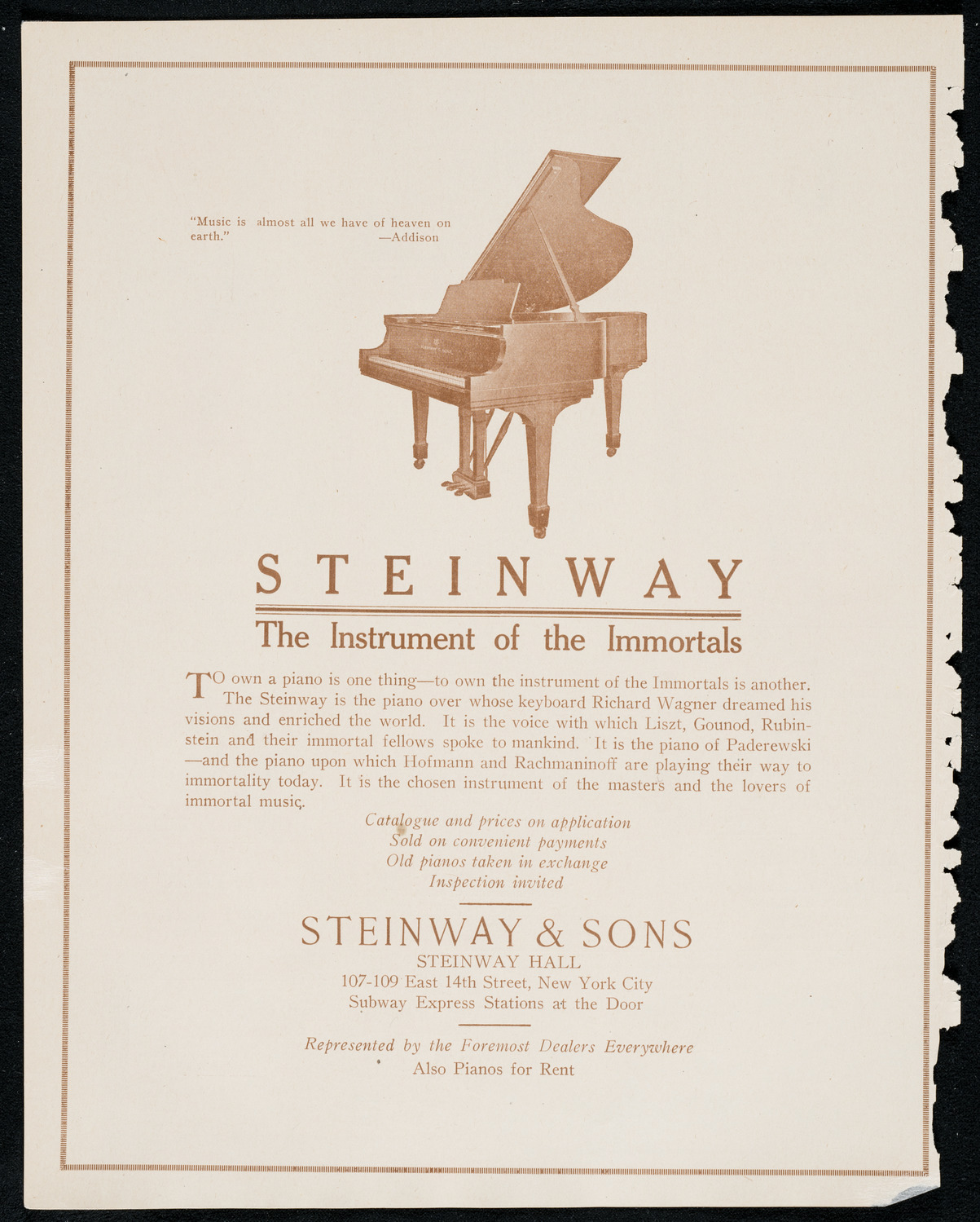 New York Symphony Orchestra, December 30, 1920, program page 4